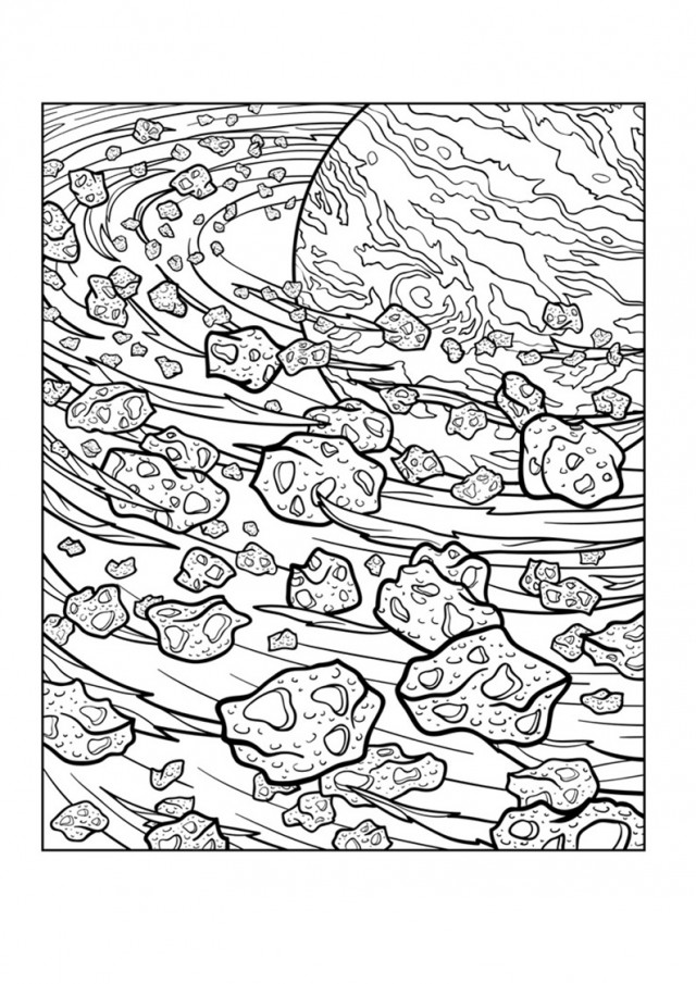 Meteorite coloring #2, Download drawings