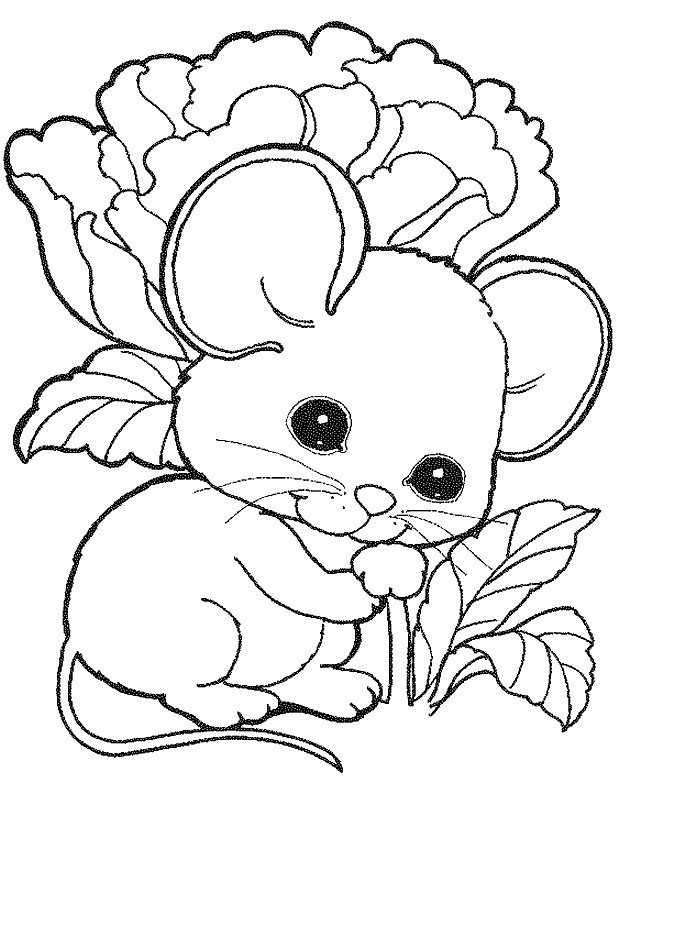 Mice coloring #5, Download drawings