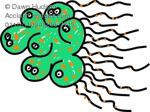 Microbe clipart #3, Download drawings
