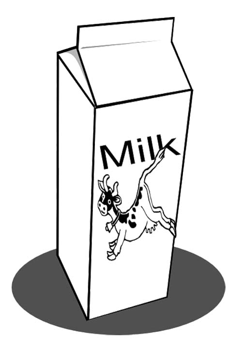 Milk coloring #11, Download drawings