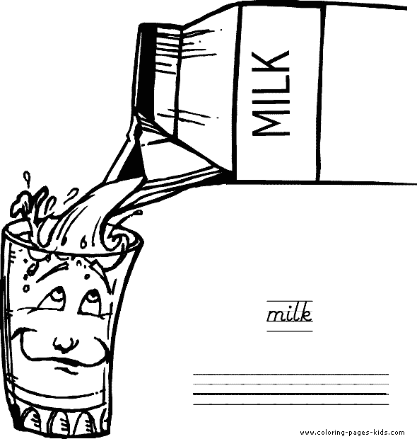 Milk coloring #1, Download drawings