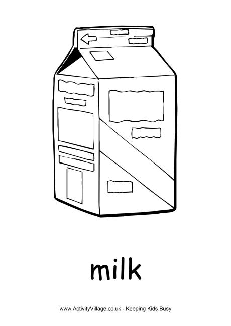 Milk coloring #3, Download drawings