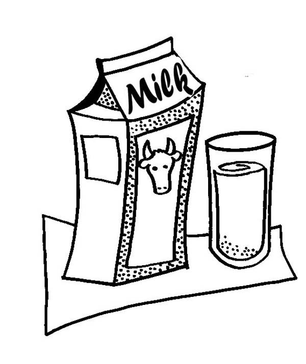Milk coloring #9, Download drawings