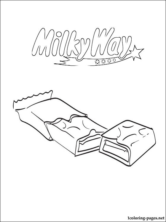 Milky Way coloring #4, Download drawings