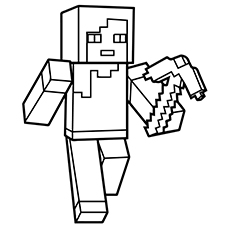 Minecraft coloring #19, Download drawings