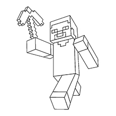 Minecraft coloring #18, Download drawings