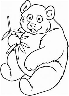Minor Panda coloring #10, Download drawings