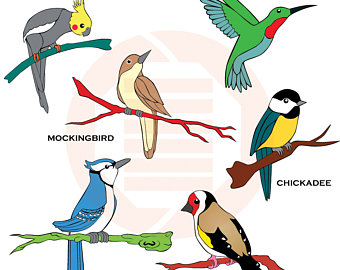 Mockingbird svg #2, Download drawings