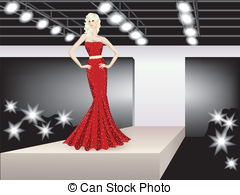 Model clipart #3, Download drawings
