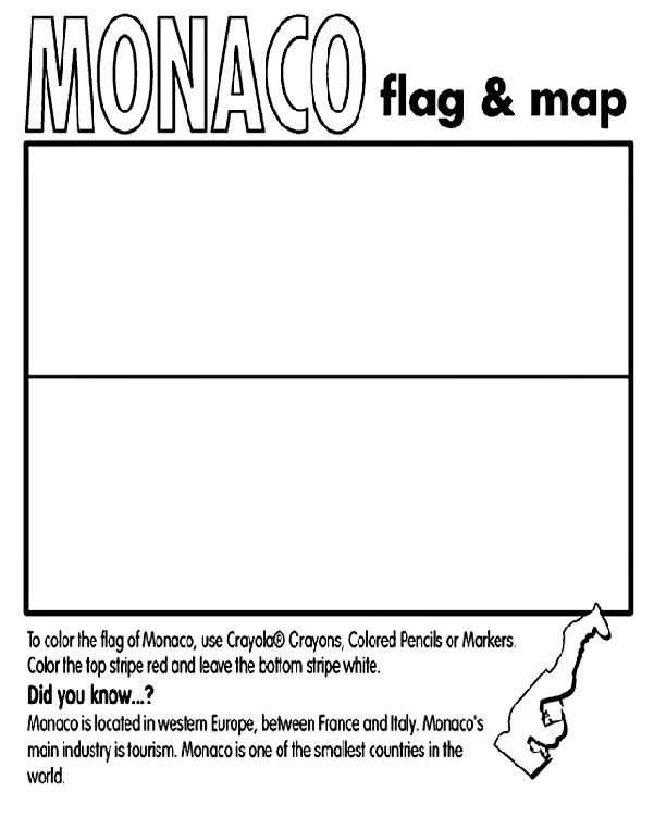 Monaco coloring #17, Download drawings