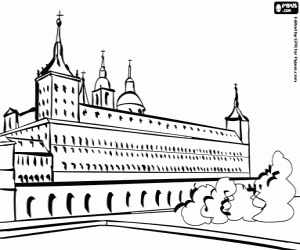 Monastery coloring #5, Download drawings