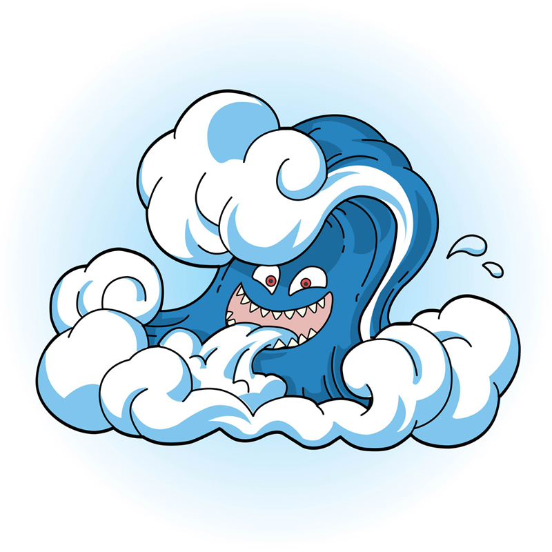 Monster Waves clipart #6, Download drawings