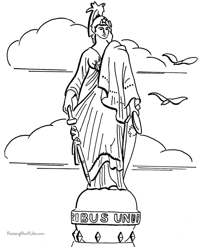 Monument coloring #13, Download drawings