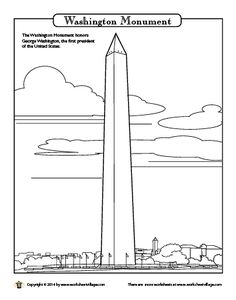 Monument coloring #12, Download drawings