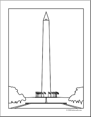 Monument coloring #4, Download drawings