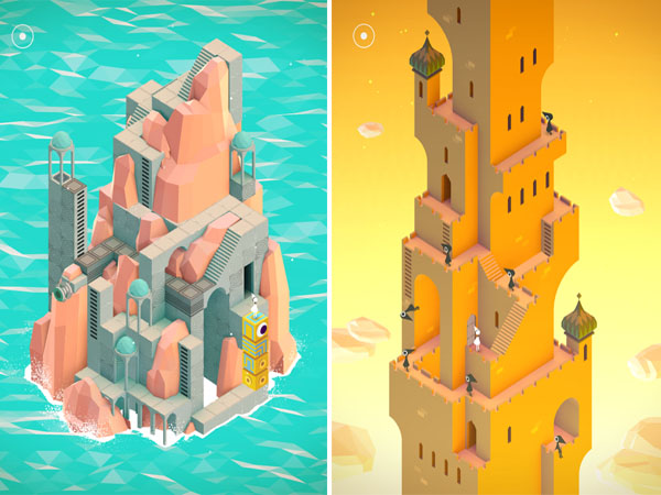 Monument Valley coloring #2, Download drawings