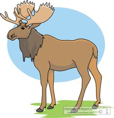 Moose clipart #7, Download drawings