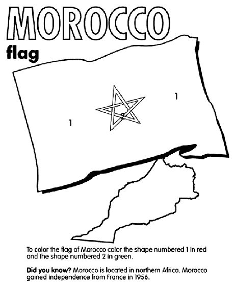 Morocco coloring #10, Download drawings