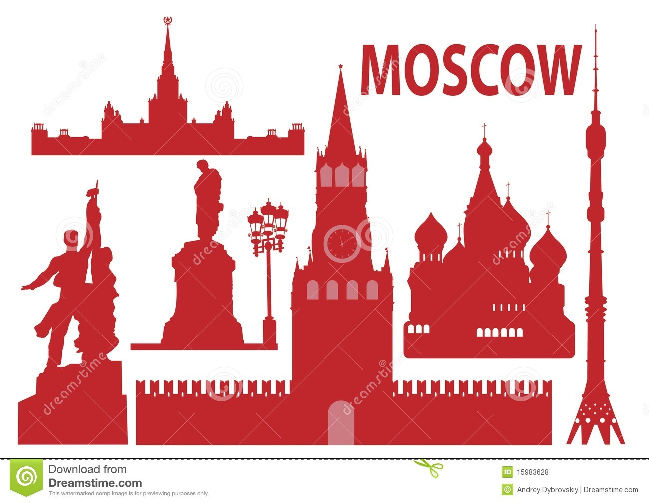 Moscow clipart #14, Download drawings