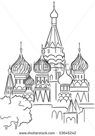 Moscow coloring #8, Download drawings
