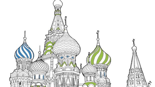Moscow coloring #18, Download drawings