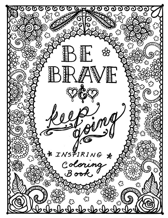 Motivational coloring #8, Download drawings