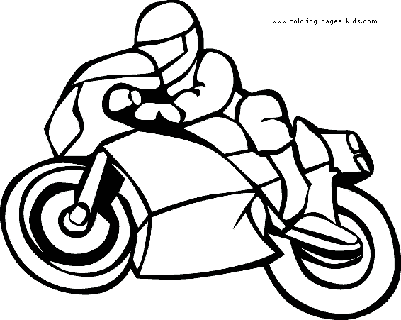 Motor coloring #6, Download drawings