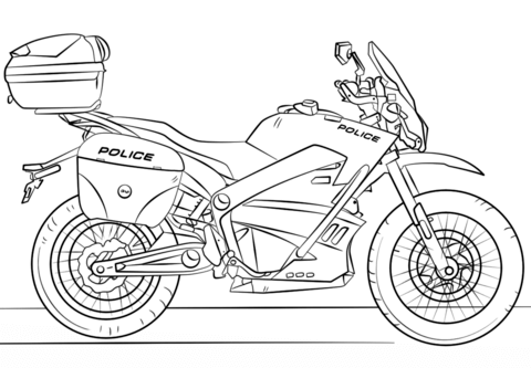 Motor coloring #8, Download drawings