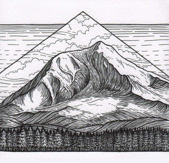 Mount Adams coloring #8, Download drawings