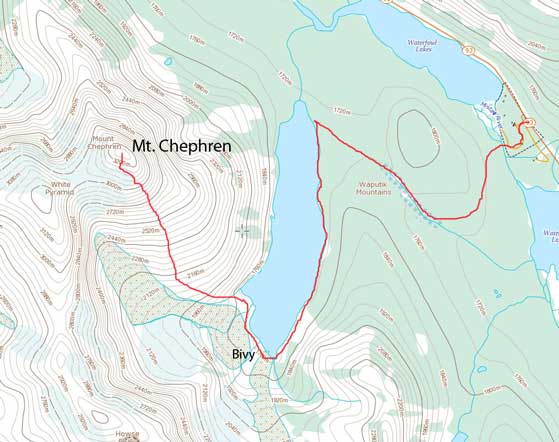 Mount Chephren svg #6, Download drawings