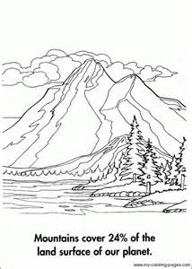Mount Everest coloring #17, Download drawings