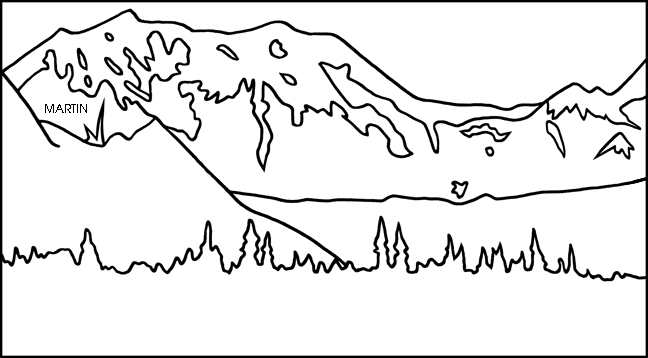 Mount McKinley coloring #13, Download drawings