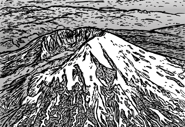 Mount St. Helens coloring #17, Download drawings