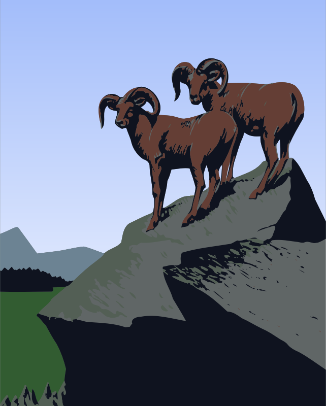 Mountain Goat svg #7, Download drawings