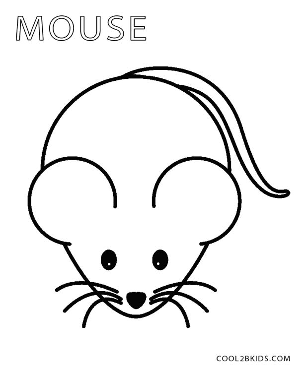 Mouse coloring #15, Download drawings