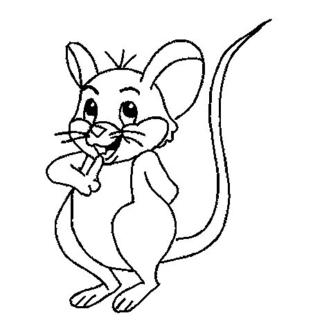 Mouse coloring #9, Download drawings