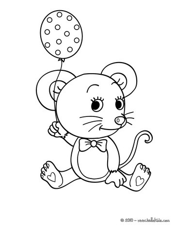Mouse coloring #6, Download drawings