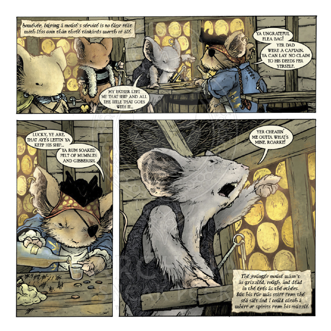 Mouse Guard: The Black Ax coloring #8, Download drawings