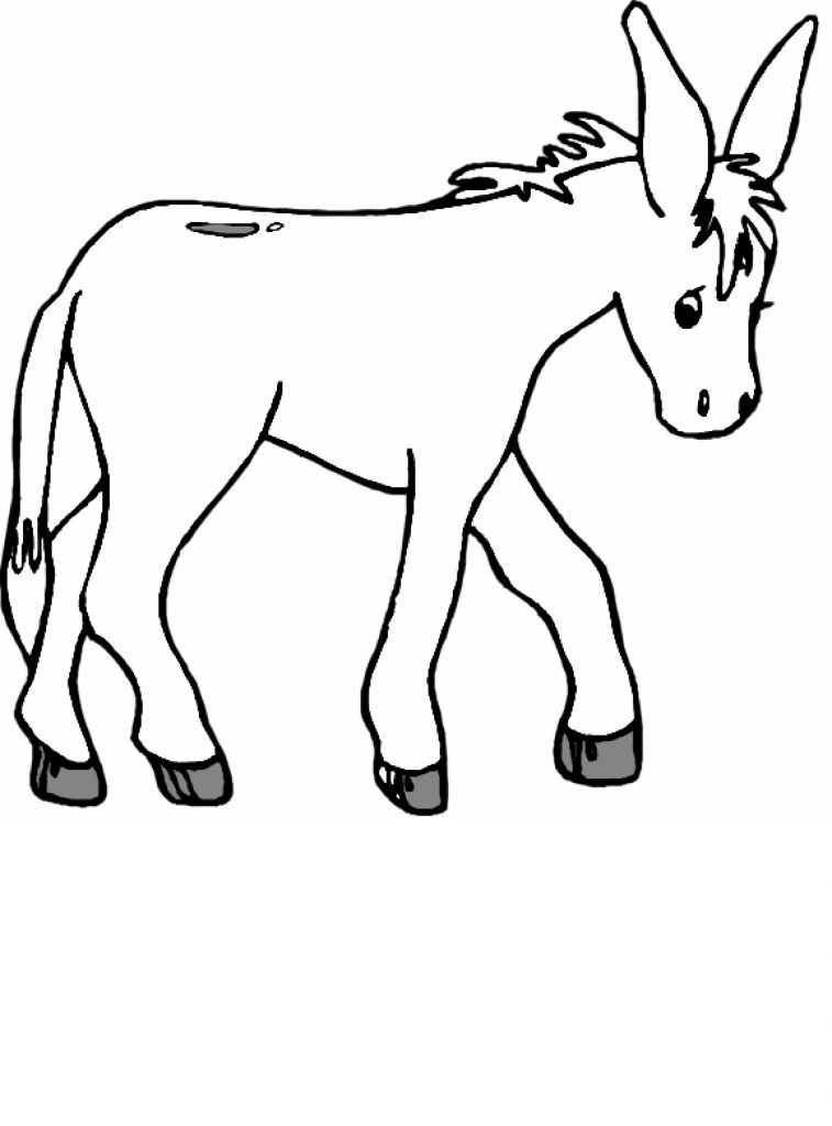 Mule coloring #16, Download drawings