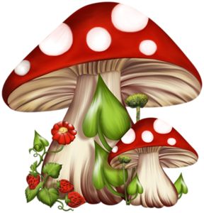 Mushroom clipart #2, Download drawings