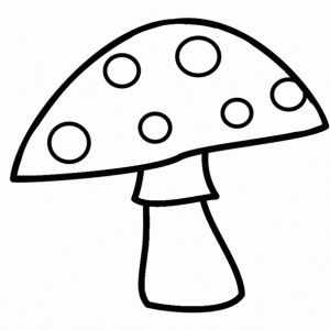 Mushroom coloring #4, Download drawings