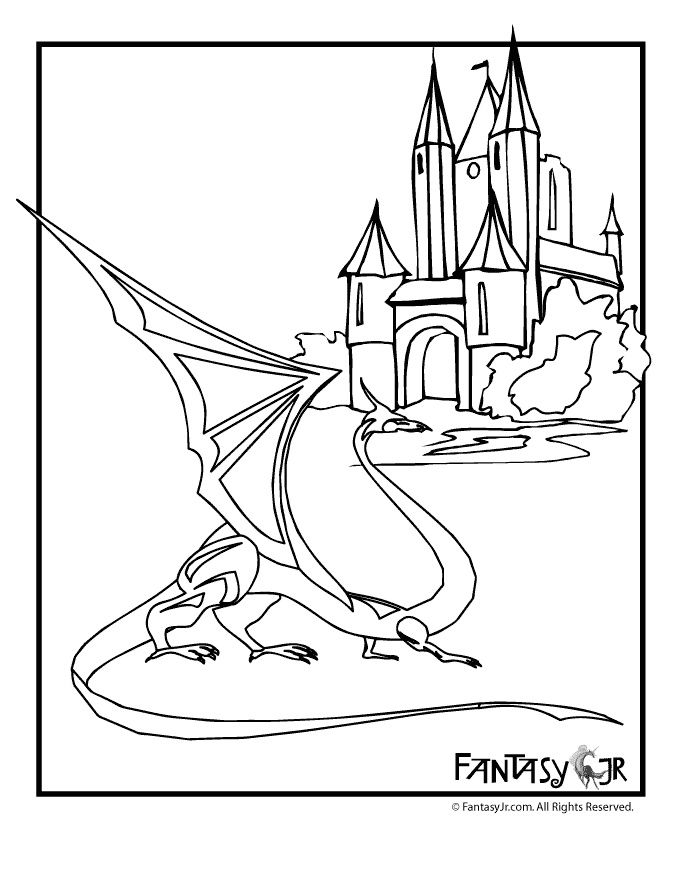 Mystical Dragon coloring #16, Download drawings