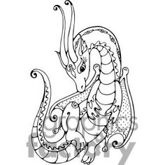 Mystical Dragon svg #10, Download drawings