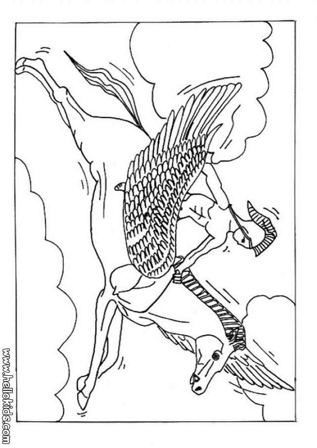 Mythology coloring #16, Download drawings