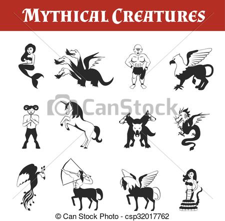 Mythical clipart #6, Download drawings