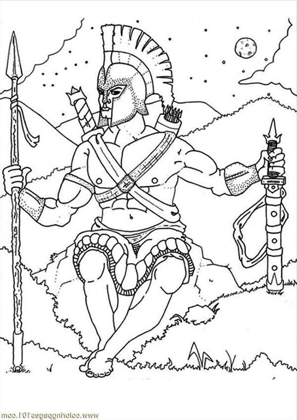 Mythology coloring #2, Download drawings