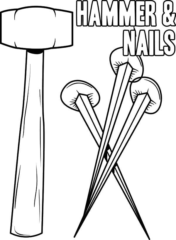 Nails coloring #12, Download drawings