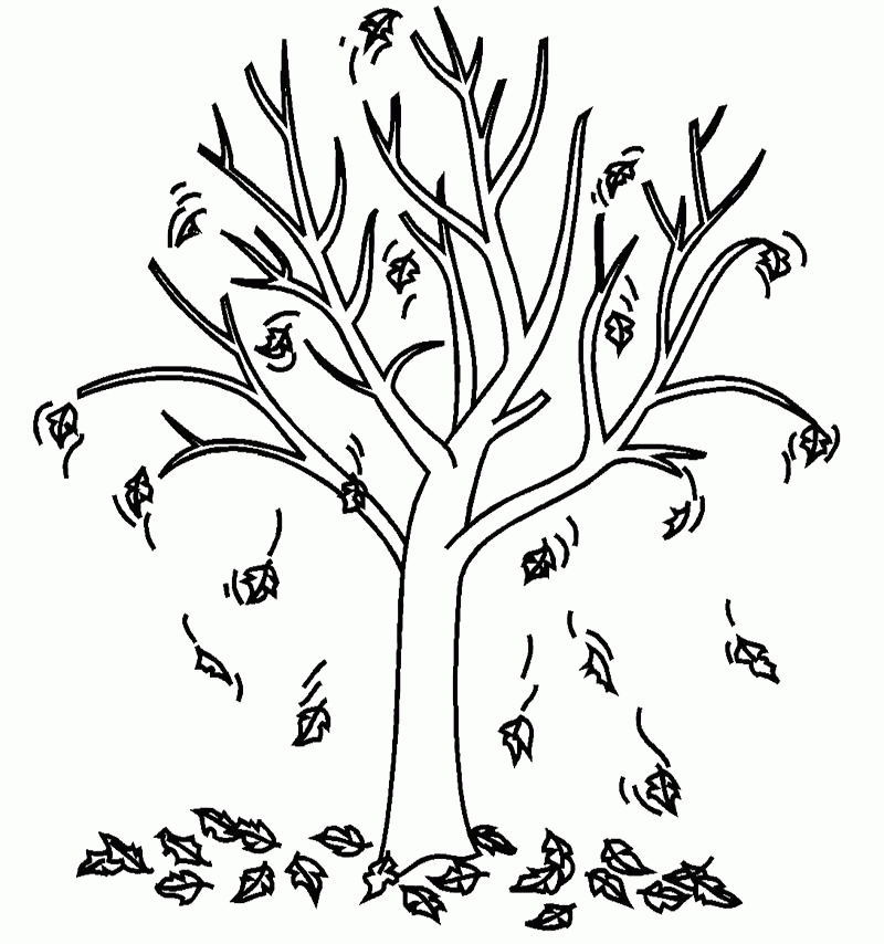 Naked Tree coloring #9, Download drawings