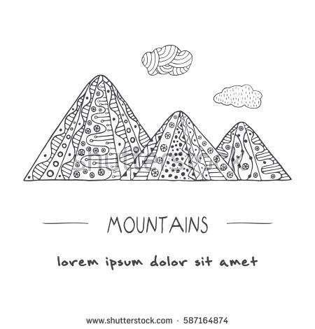 Nan Mountains coloring #5, Download drawings