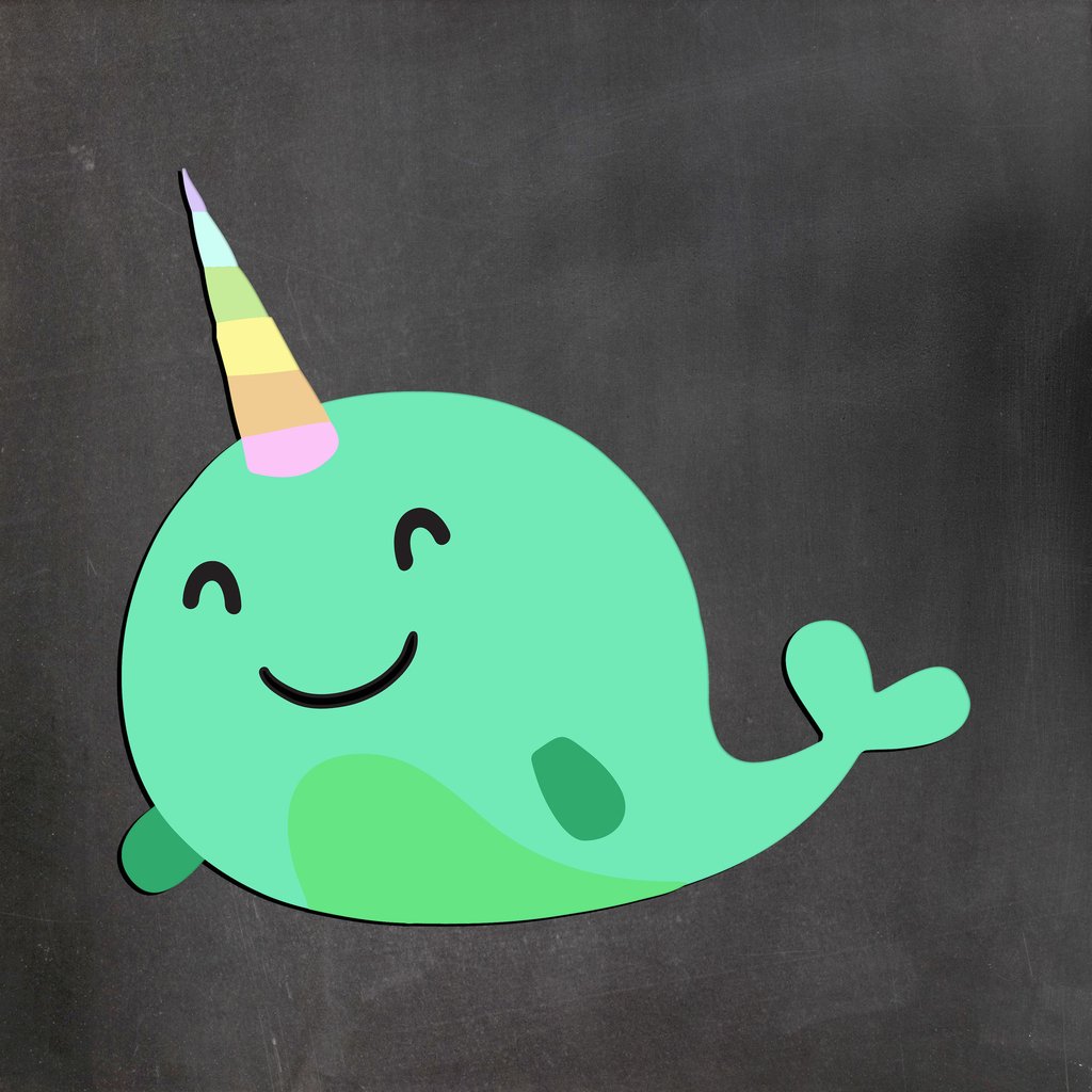 Narwhal svg #5, Download drawings